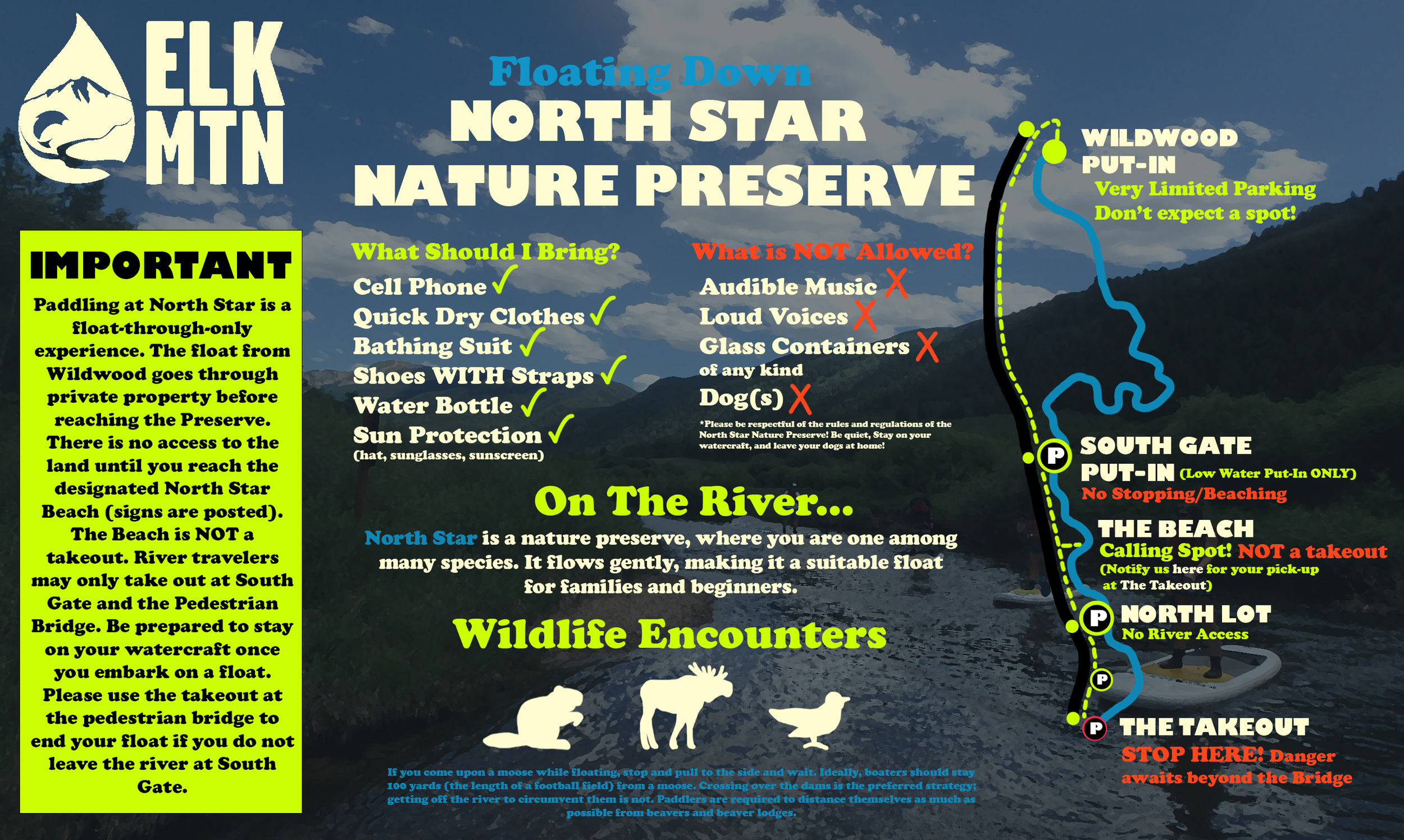 North Star Nature Preserve Infographic
